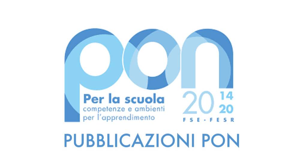 PON - pubblicazioni